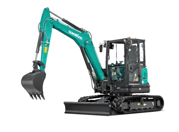 Midiexcavator SUNWARD SWE50UF de vanzare